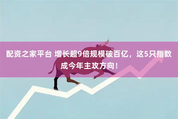 配资之家平台 增长超9倍规模破百亿，这5只指数成今年主攻方向！